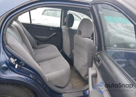 2003 Honda Civic Lx из США, поврежденный, VIN 2HGES16533H534619